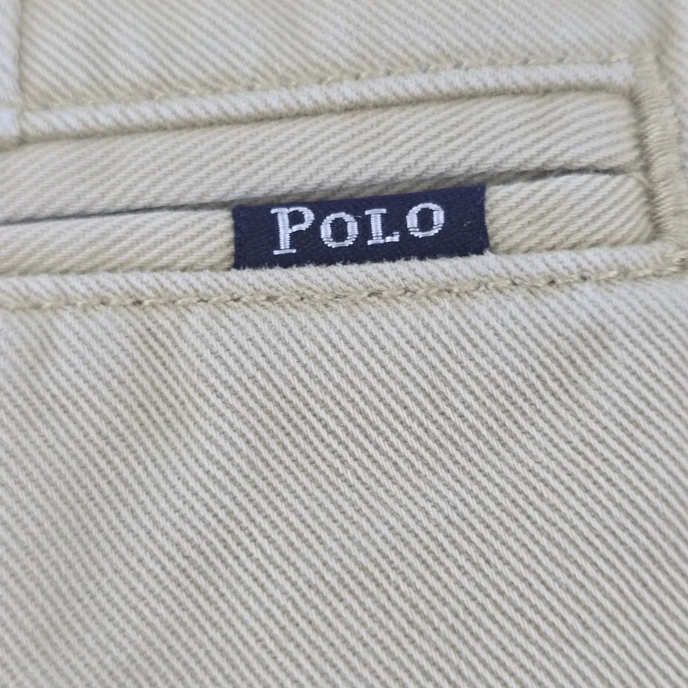 Polo Ralph Lauren Chino Shorts Mens 31 Khaki Tan Cotton Twill Flat Front Classic